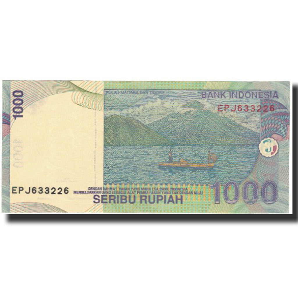 Banconote, Indonesia, 1000 Rupiah, 2006, KM:141g, SPL