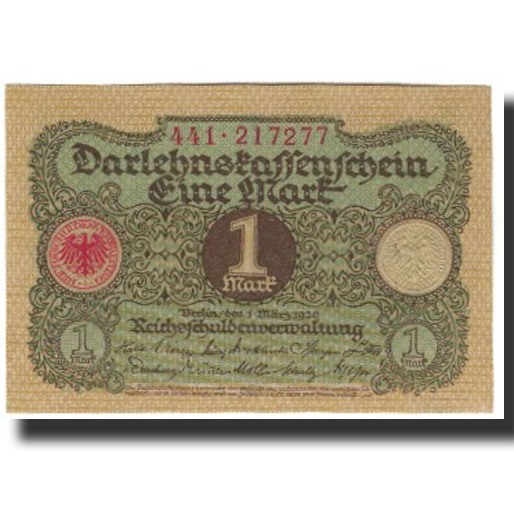 Banknote, Germany, 1 Mark, 1920-03-01, KM:58, UNC(65-70)