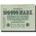 Banknote, Germany, 100,000 Mark, 1923-07-25, KM:91a, AU(50-53)