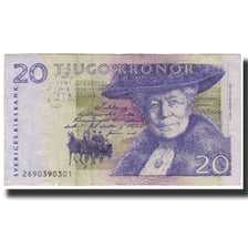 Banknote, Sweden, 20 Kronor, 2002, KM:63a, VF(20-25)
