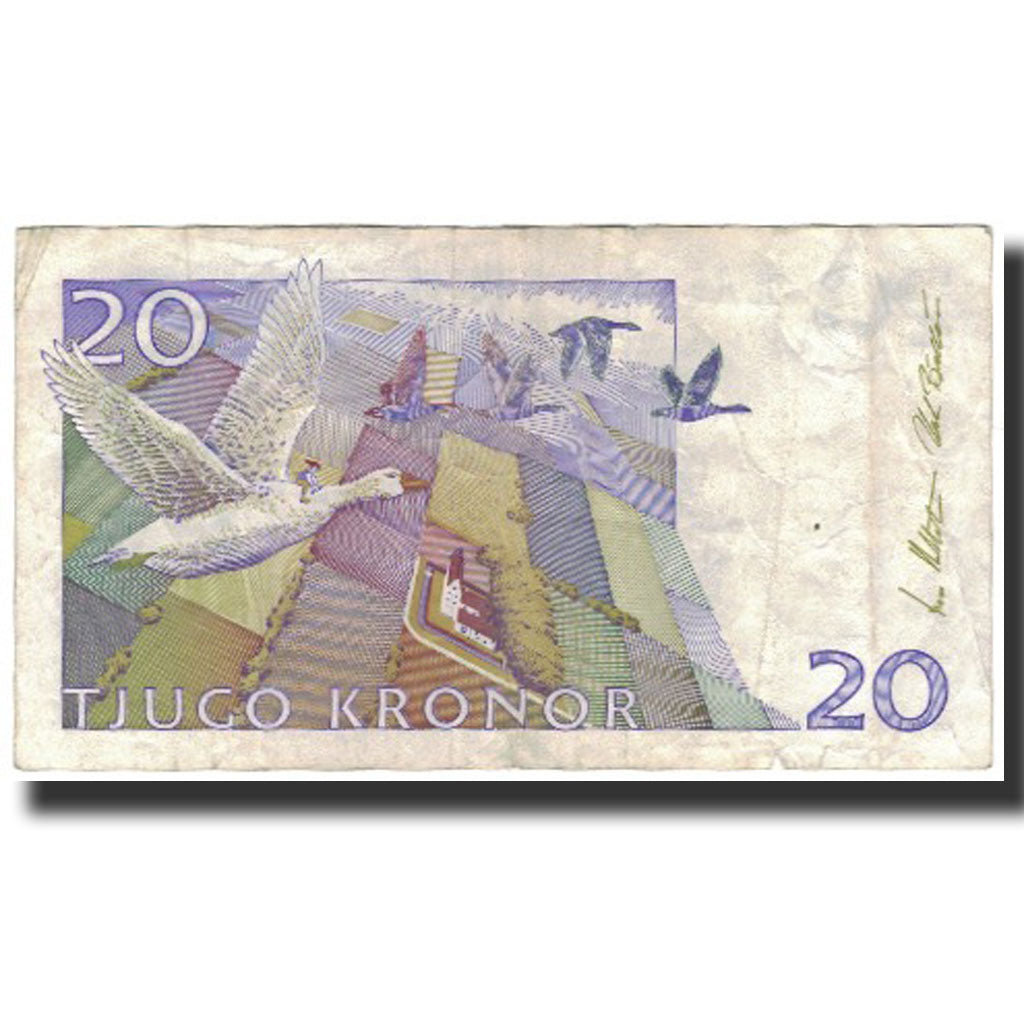 Banknote, Sweden, 20 Kronor, 2002, KM:63a, VF(20-25)