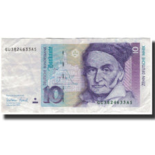 Banknote, GERMANY - FEDERAL REPUBLIC, 10 Deutsche Mark, 1999-09-01, KM:38d