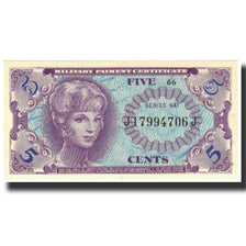 Billet, États-Unis, 5 Cents, 1965, KM:M57a, NEUF