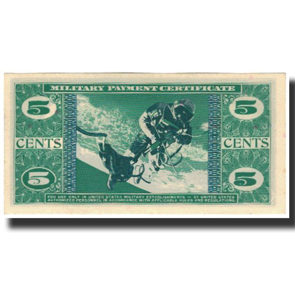 Banknote, United States, 5 Cents, 1969, KM:M75, UNC(65-70)