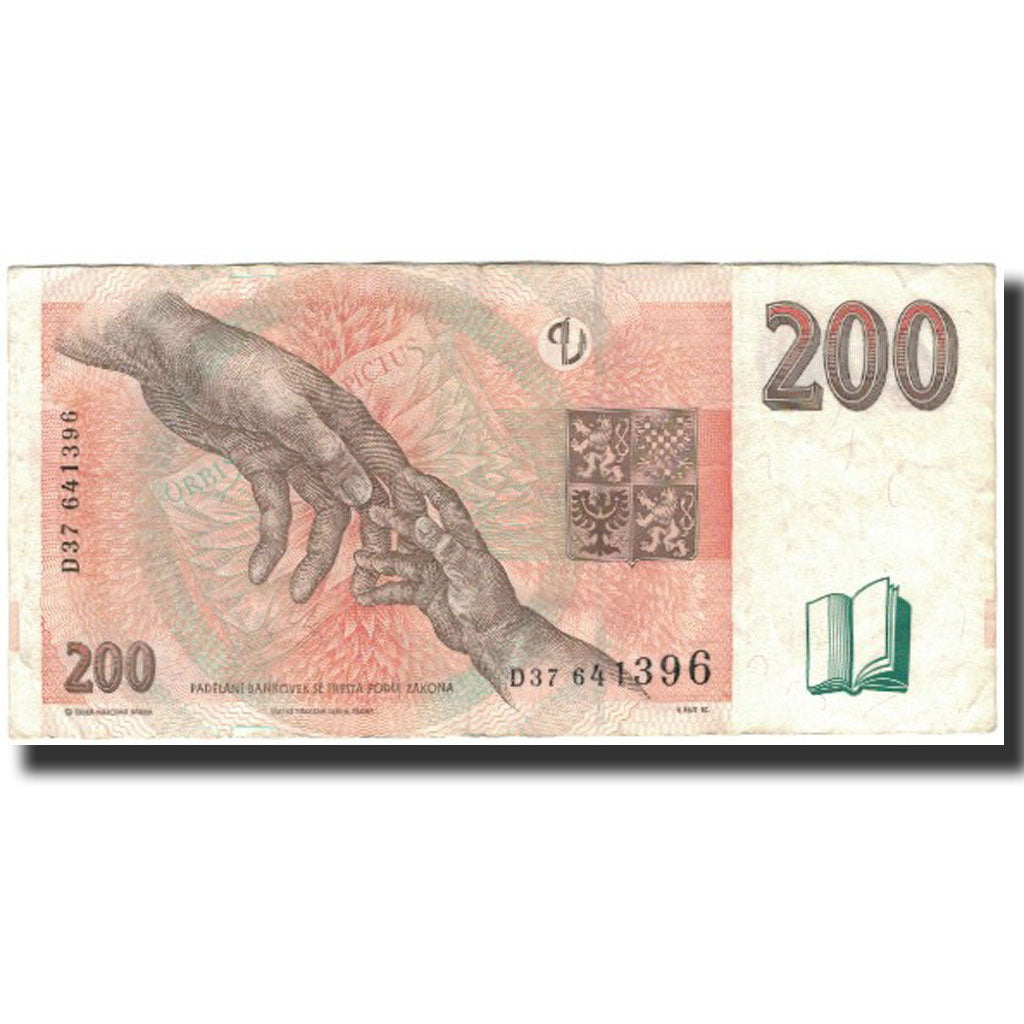 Banknote, Czech Republic, 200 Korun, 1998, KM:19, EF(40-45)