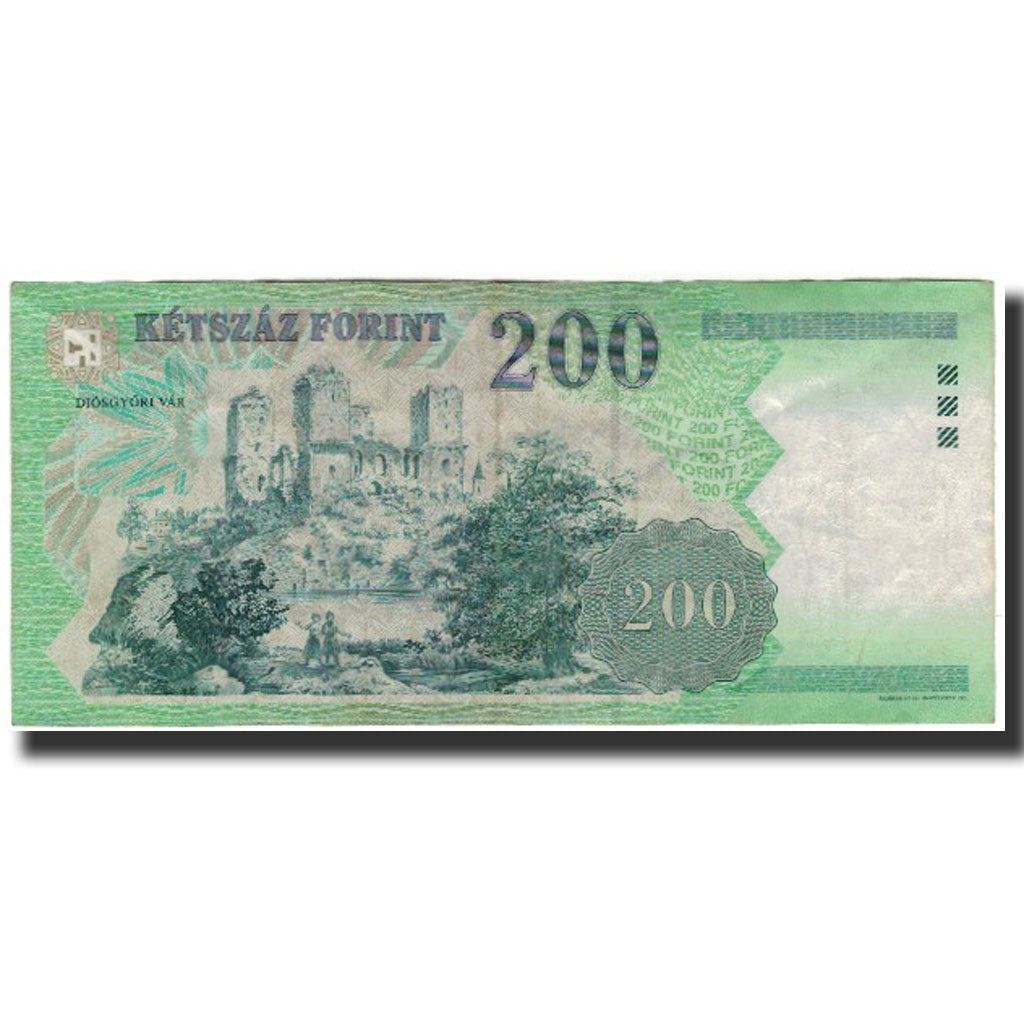 Banknote, Hungary, 200 Forint, 2003, KM:187c, EF(40-45)