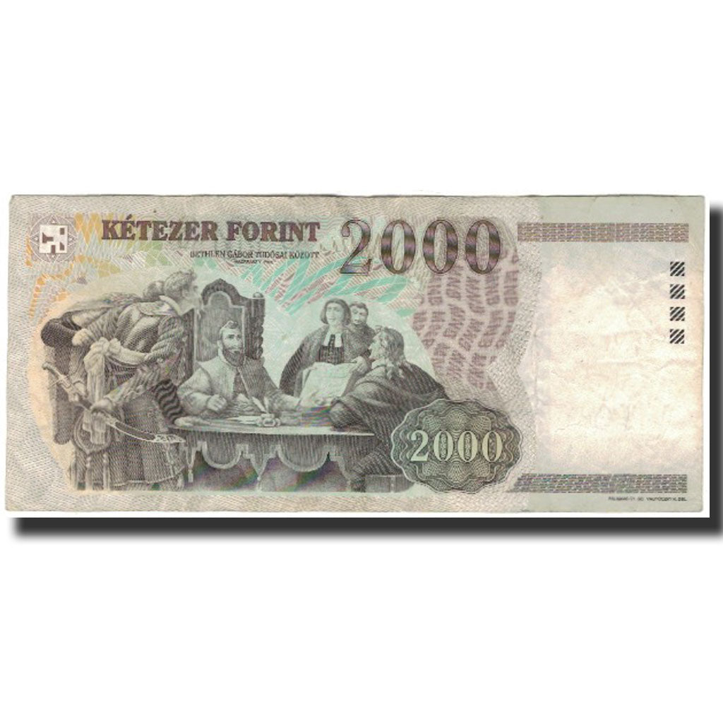 Banknote, Hungary, 2000 Forint, 1998, KM:181a, VF(30-35)