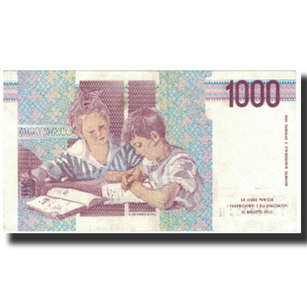 Banknote, Italy, 1000 Lire, 1990-10-03, KM:114a, UNC(65-70)