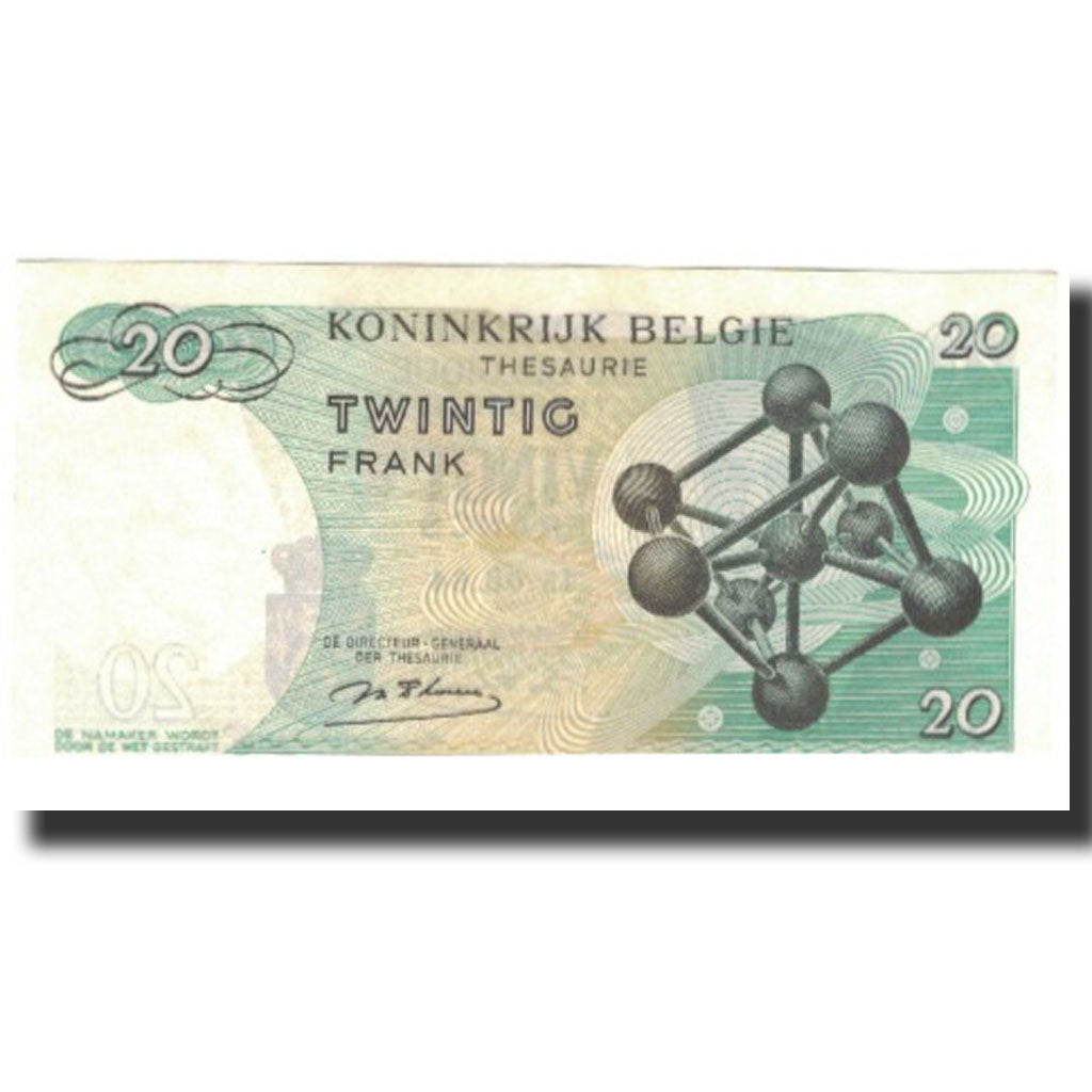 Banknote, Belgium, 20 Francs, 1964-06-15, KM:138, UNC(65-70)