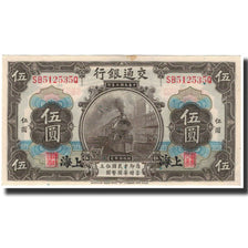 Billete, 5 Yüan, 1914, China, KM:117n, SC