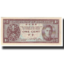 Banknote, Hong Kong, 1 Cent, 1945, KM:321, UNC(65-70)