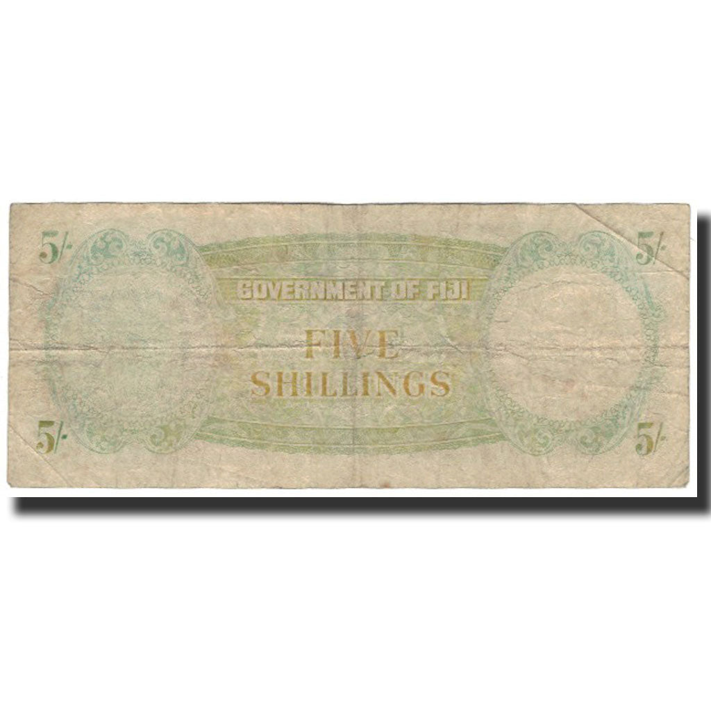 Biljet, Fiji, 5 Shillings, 1964-09-01, KM:51d, B