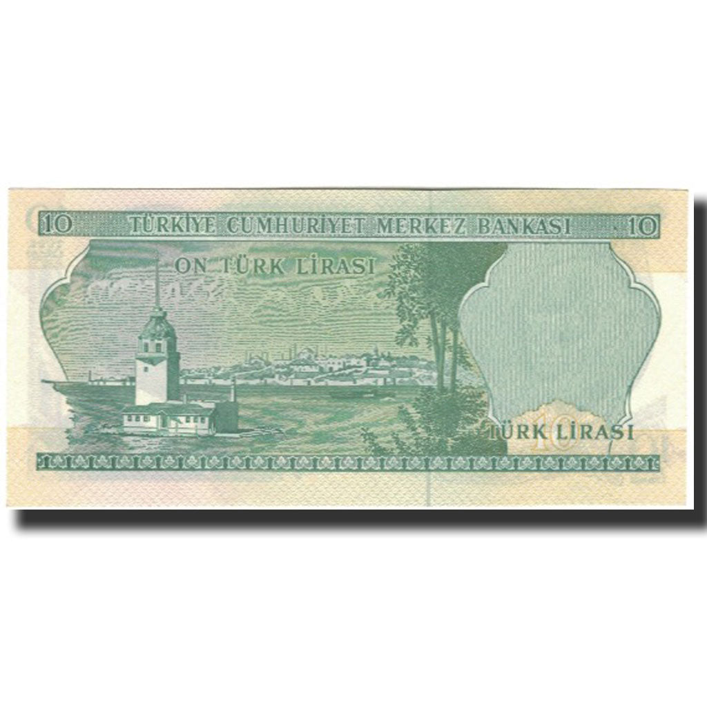 Geldschein, Türkei, 10 Lira, 1970, KM:186, UNZ