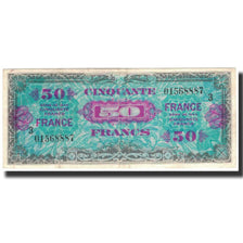 France, 50 Francs, 1945 Verso France, 1945, EF(40-45), Fayette:24.3, KM:122c
