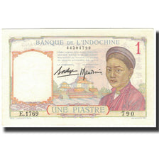 Banknote, FRENCH INDO-CHINA, 1 Piastre, 1936, KM:54b, UNC(65-70)