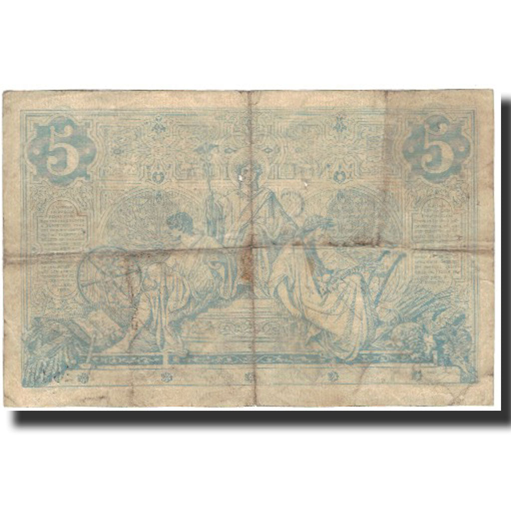 France, 5 Francs, 5 F 1871-1874 ''Noir'', 1873, TB, Fayette:VF 1.17, KM:60