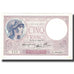 France, 5 Francs, 5 F 1917-1940 ''Violet'', 1940-11-28, NEUF, Fayette:4.15