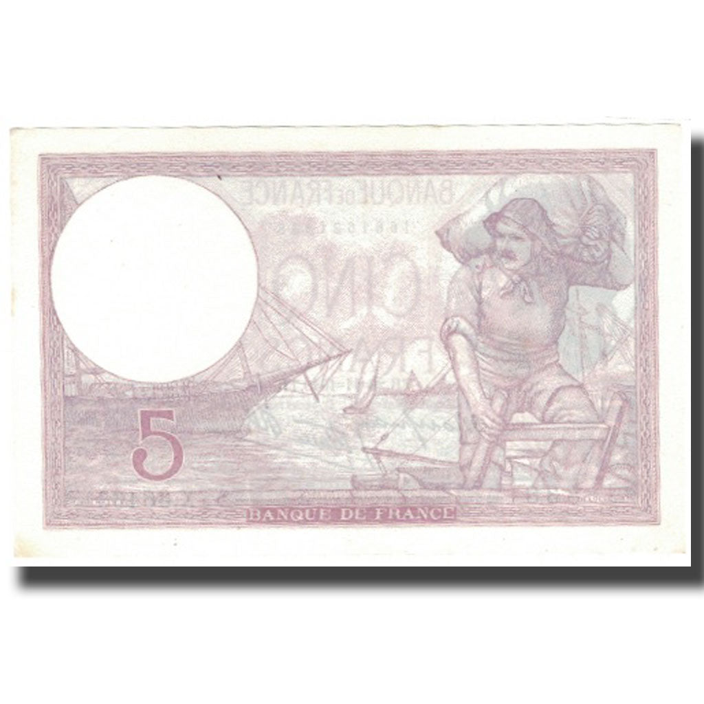 France, 5 Francs, 5 F 1917-1940 ''Violet'', 1940-11-28, NEUF, Fayette:4.15