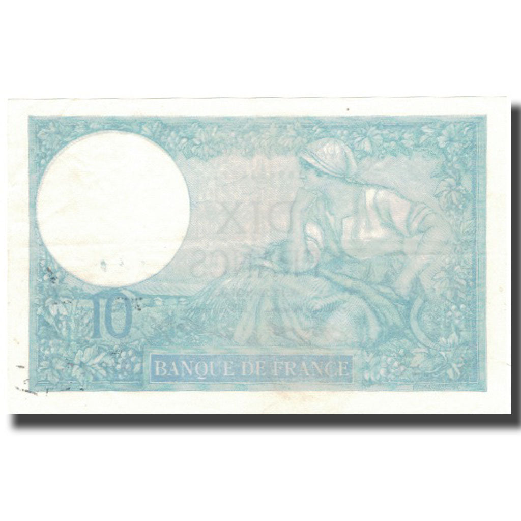 France, 10 Francs, 10 F 1916-1942 ''Minerve'', 1936-12-17, AU(55-58)