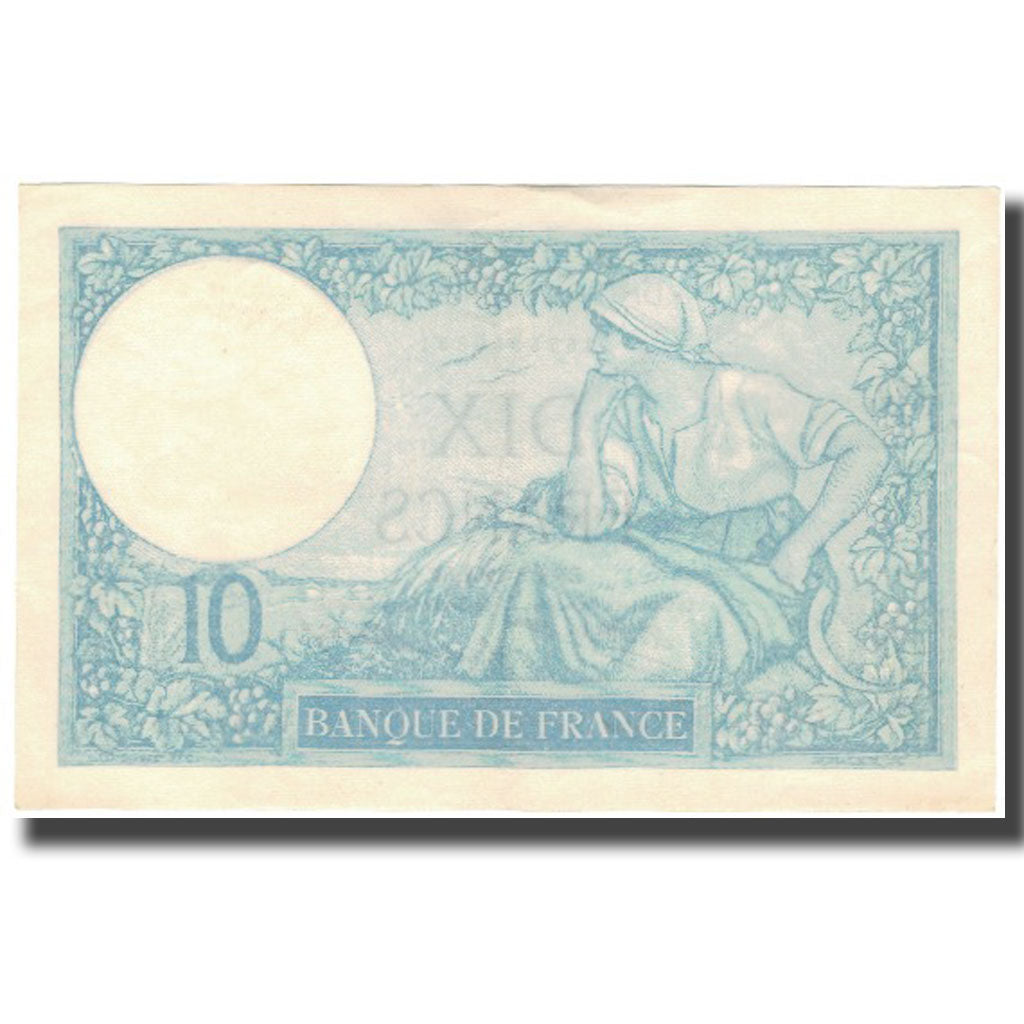 Francia, 10 Francs, 10 F 1916-1942 ''Minerve'', 1932-08-04, EBC, Fayette:6.16