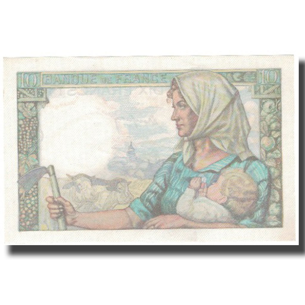 France, 10 Francs, 10 F 1941-1949 ''Mineur'', 1942-10-15, SPL, Fayette:8, KM:99d