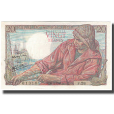 France, 20 Francs, 20 F 1942-1950 ''Pêcheur'', 1942-05-21, NEUF, Fayette:13.2