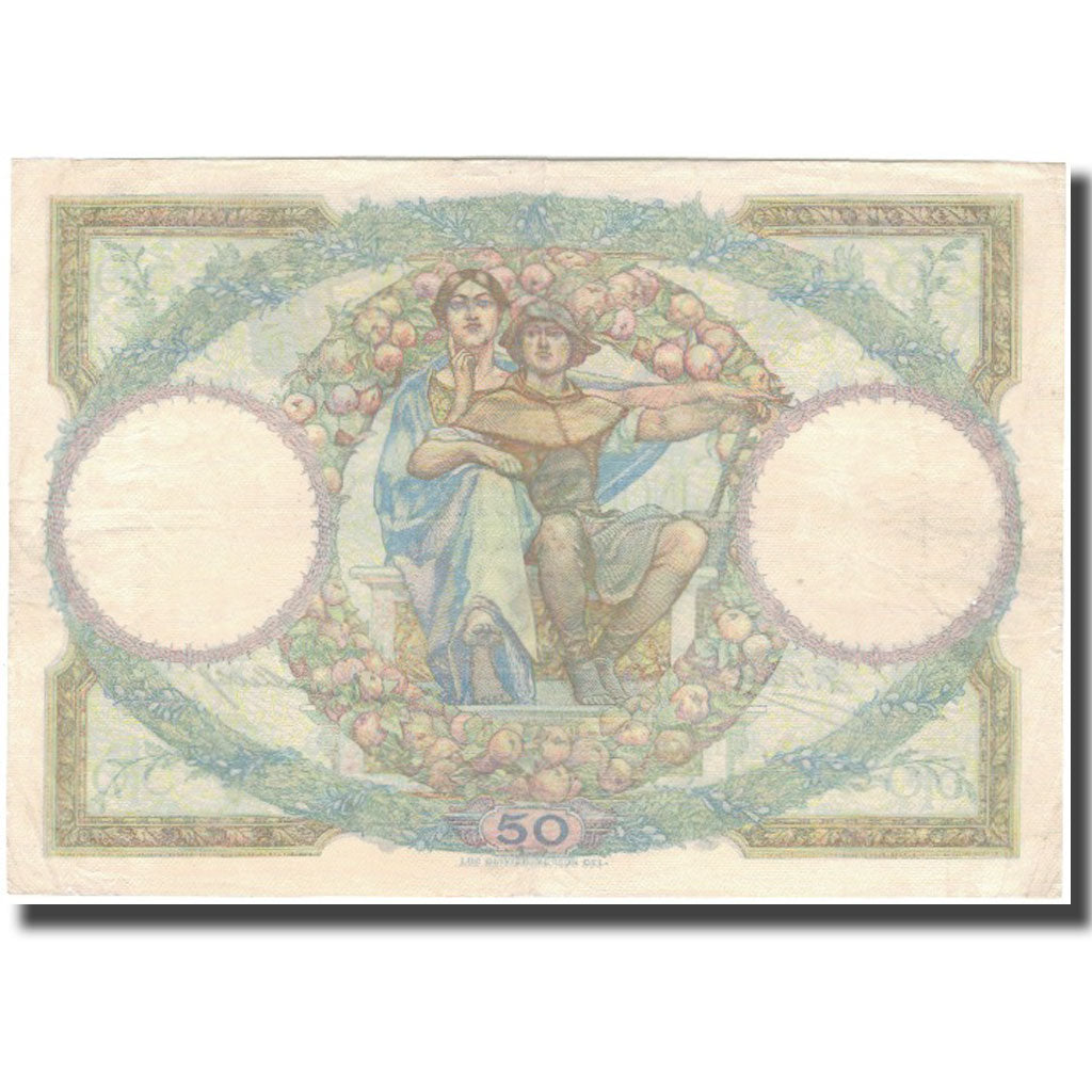 France, 50 Francs, 50 F 1927-1934 ''Luc Olivier Merson'', 1928-07-09, TTB