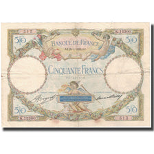 Frankrijk, 50 Francs, 50 F 1927-1934 ''Luc Olivier Merson'', 1933-01-26, TB