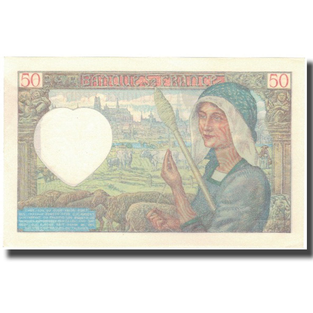 France, 50 Francs, 50 F 1940-1942 ''Jacques Coeur'', 1941-05-08, SPL