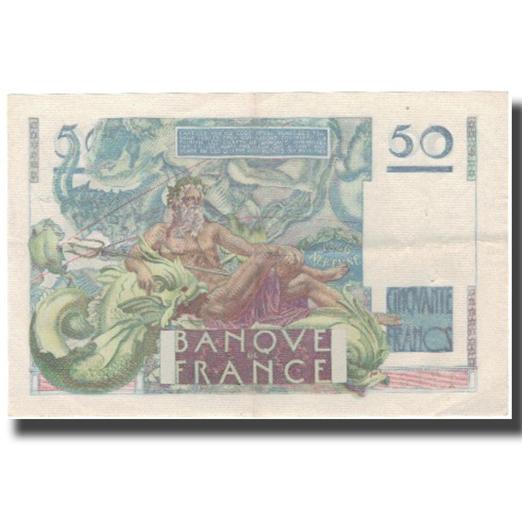 Francia, 50 Francs, 50 F 1946-1951 ''Le Verrier'', 1950-08-24, SPL-
