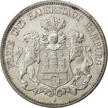 Allemagne, Ville Libre d' Hambourg, 5 Mark 1913
