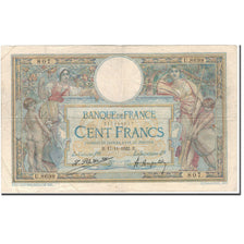 France, 100 Francs, 100 F 1908-1939 ''Luc Olivier Merson'', 1922-11-17, TB