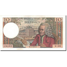 France, 10 Francs, 10 F 1963-1973 ''Voltaire'', 1969-08-07, UNC(65-70)