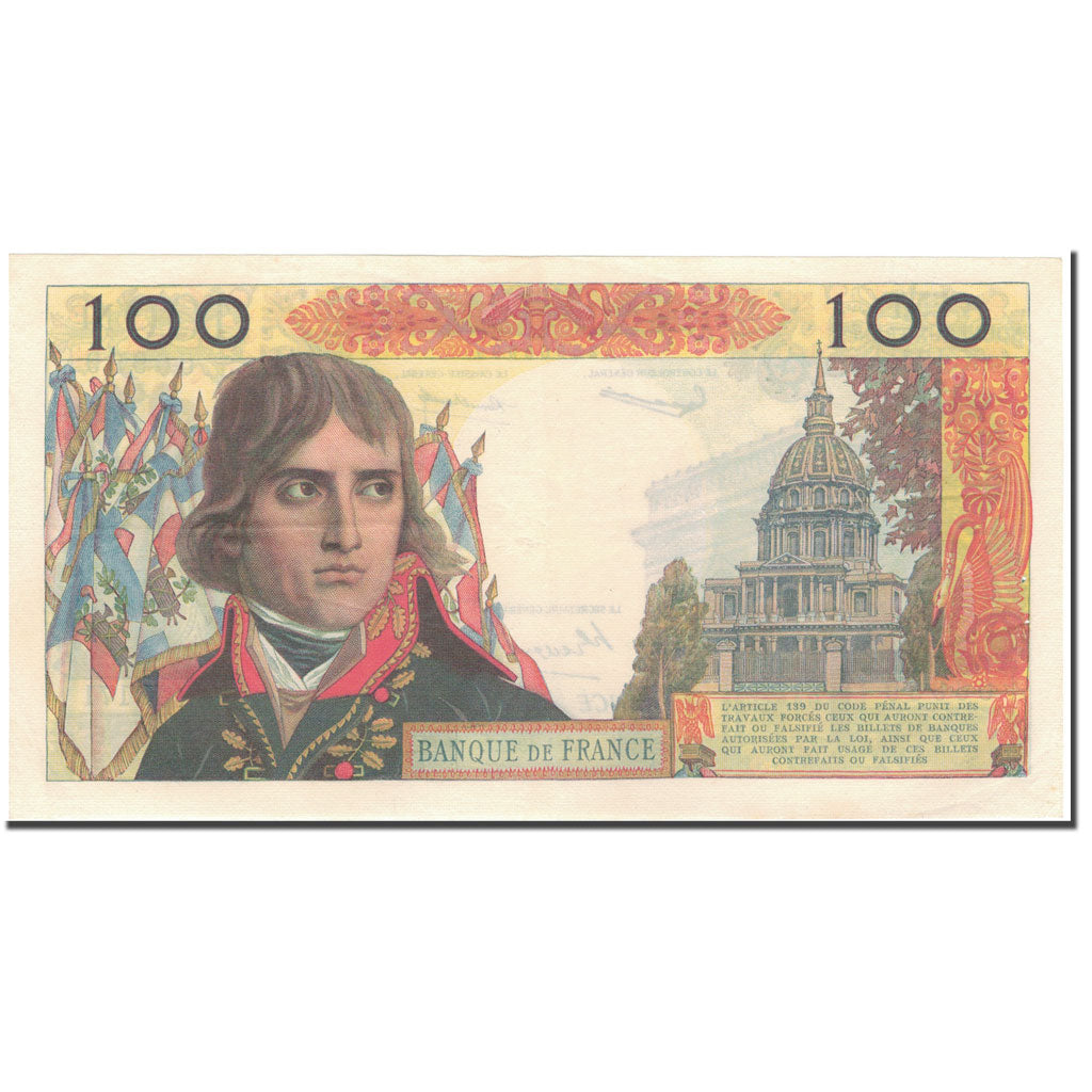 Francia, 100 Nouveaux Francs, 100 NF 1959-1964 ''Bonaparte'', 1962-04-05, SPL