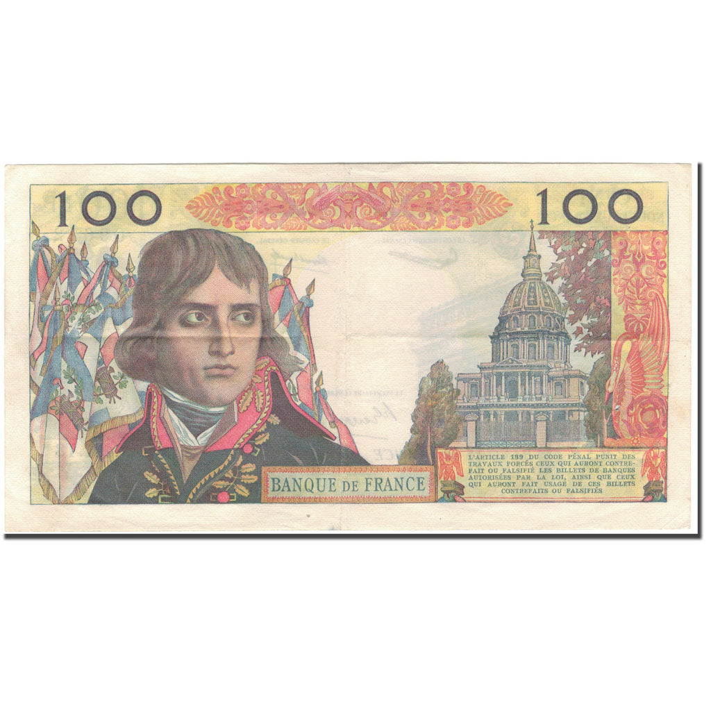 France, 100 Nouveaux Francs, 100 NF 1959-1964 ''Bonaparte'', 1959-06-04, SUP