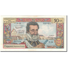France, 50 Nouveaux Francs, 50 NF 1959-1961 ''Henri IV'', 1959-09-03, SPL