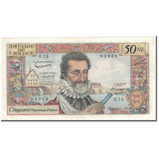 France, 50 Nouveaux Francs, 50 NF 1959-1961 ''Henri IV'', 1959-07-02, AU(55-58)