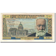 France, 5 Nouveaux Francs, 5 NF 1959-1965 ''Victor Hugo'', 1962-03-01