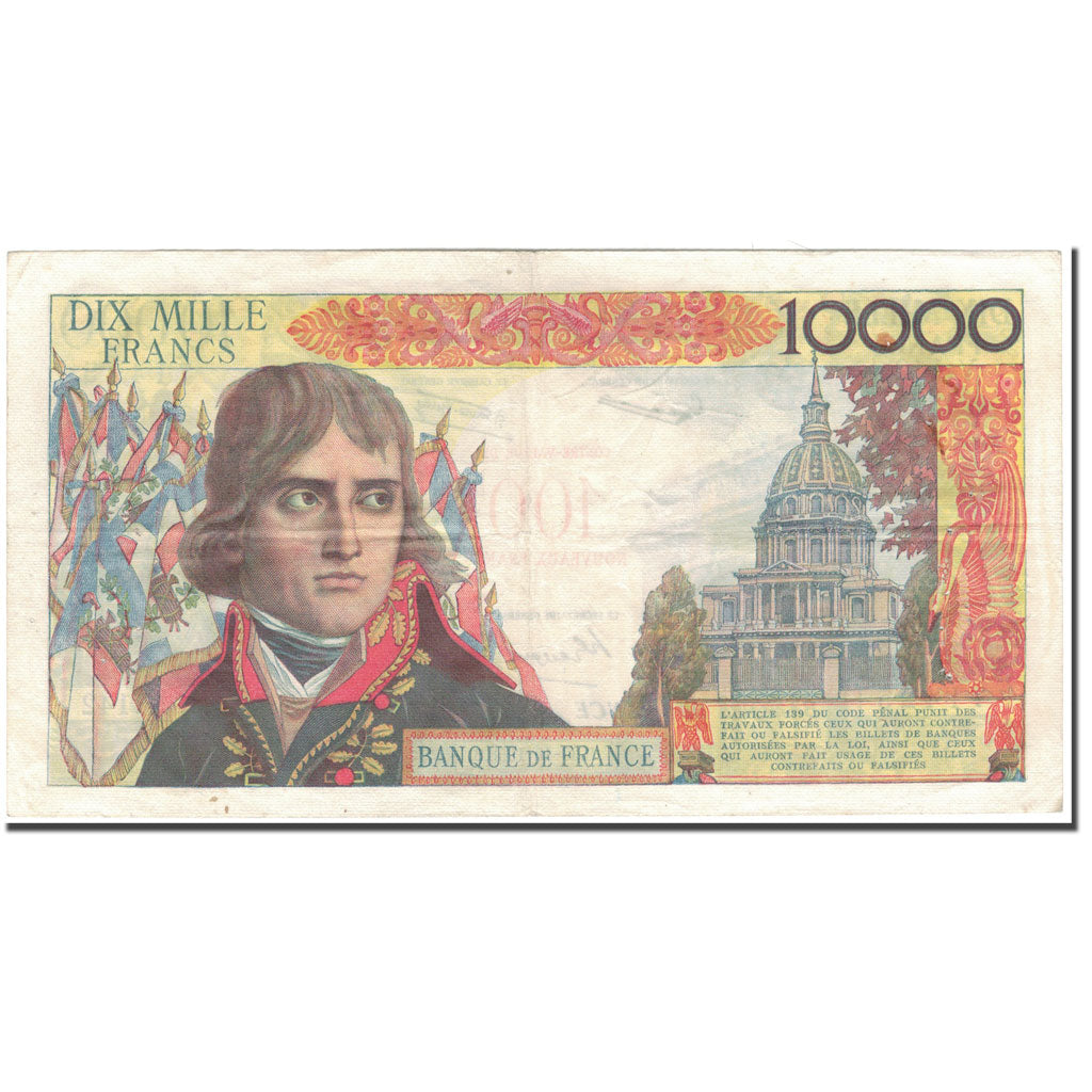 France, 100 Nouveaux Francs on 10,000 Francs, 100 NF 1959-1964 ''Bonaparte''
