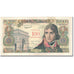 Francja, 100 Nouveaux Francs on 10,000 Francs, Bonaparte, 1958-10-30, VF(20-25)