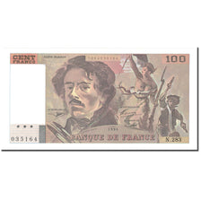 France, 100 Francs, 100 F 1978-1995 ''Delacroix'', 1994, UNC(65-70), Fayette:69