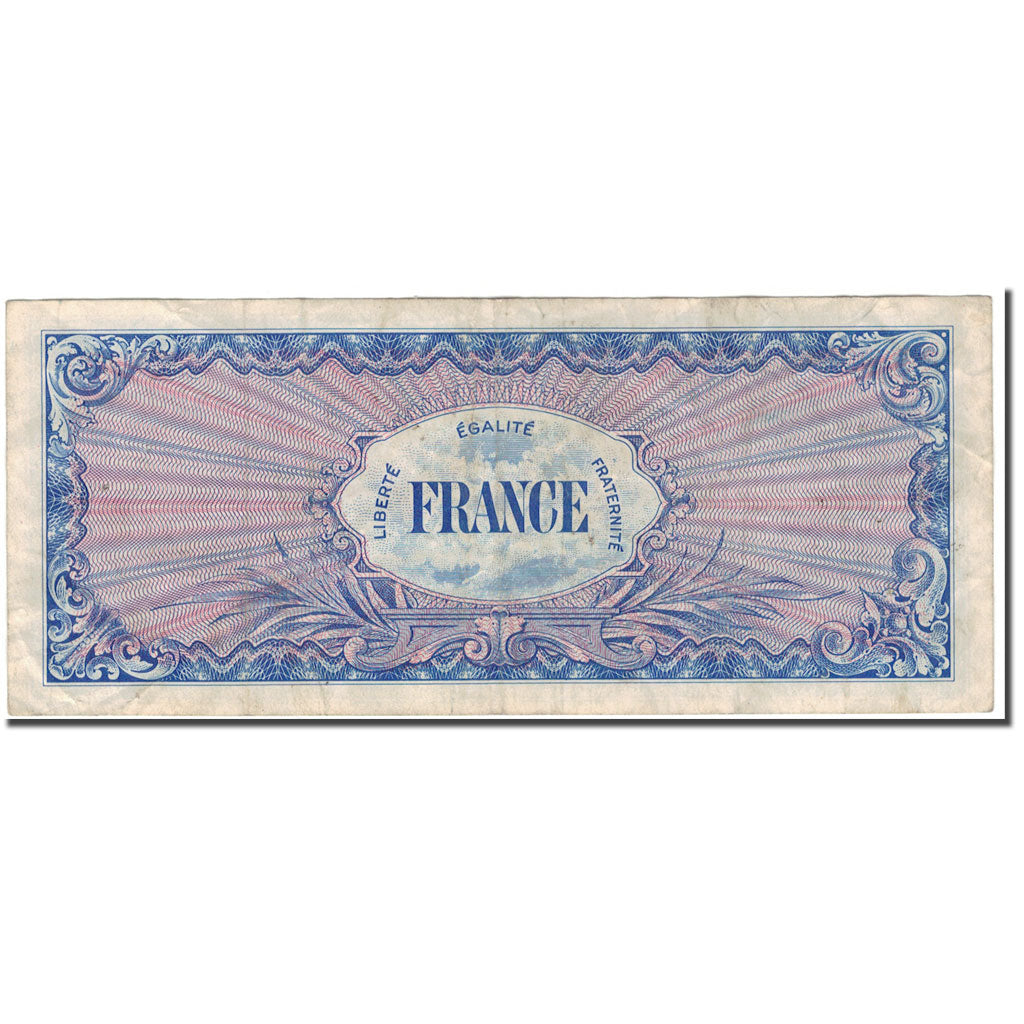 France, 50 Francs, 1944 Flag/France, 1944, AU(55-58), Fayette:19.01, KM:117a