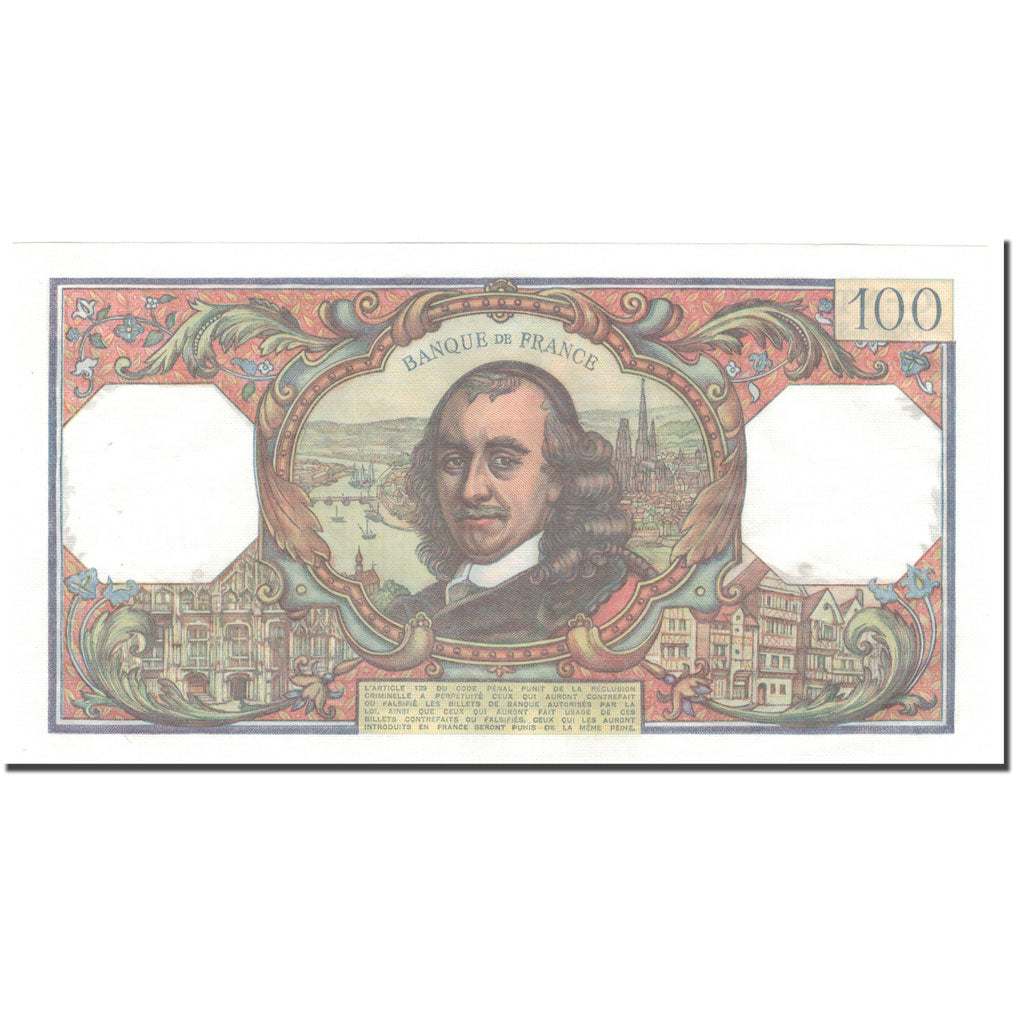 Frankreich, 100 Francs, 100 F 1964-1979 ''Corneille'', 1978-11-02, UNZ-