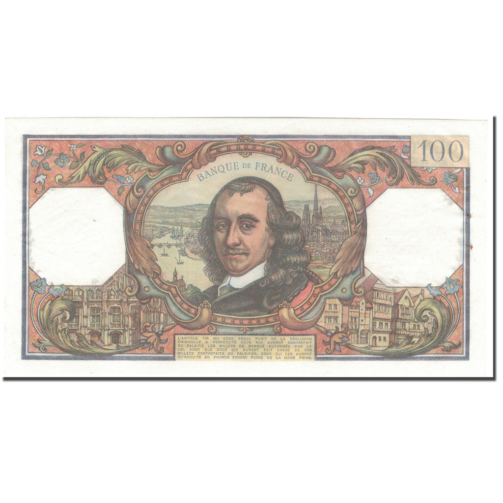 France, 100 Francs, 100 F 1964-1979 ''Corneille'', 1970-01-08, UNC(63)