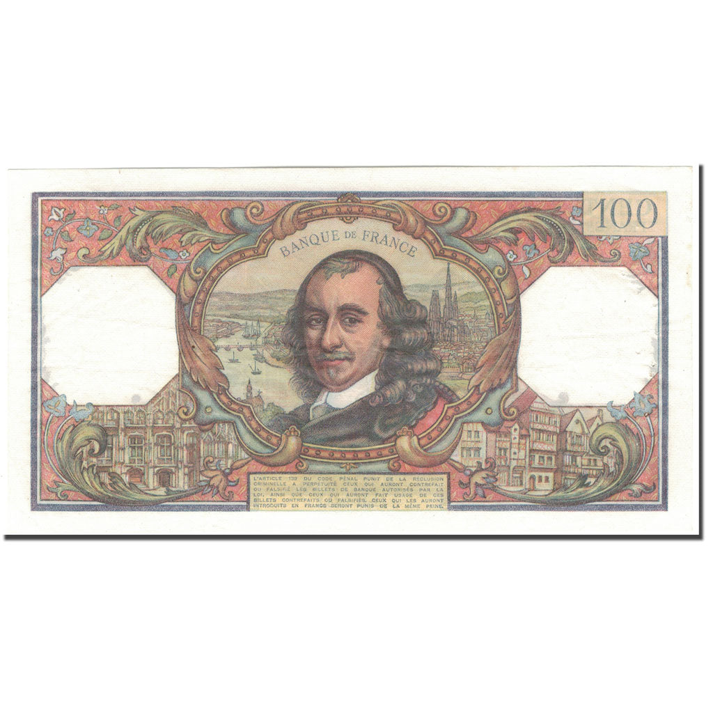 Frankrijk, 100 Francs, 100 F 1964-1979 ''Corneille'', 1965-12-02, SUP