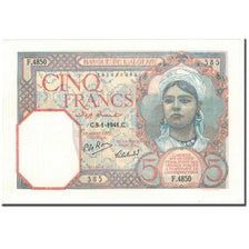 Banknote, Algeria, 5 Francs, 1941-01-08, KM:77a, UNC(63)