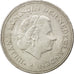 NETHERLANDS, 10 Gulden, 1970, KM #195, AU(55-58), Silver, 38, 25.02
