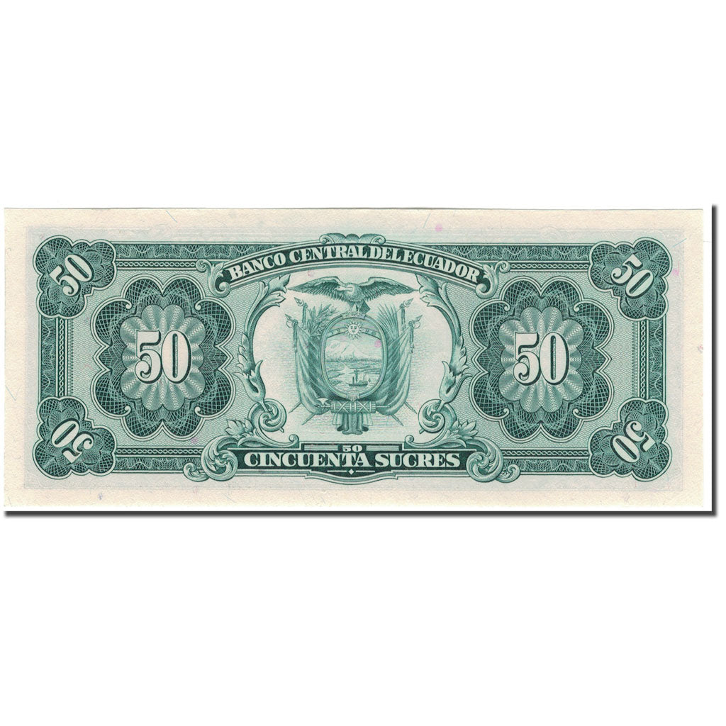 Banknote, Ecuador, 50 Sucres, 1984-09-05, KM:122a, UNC(65-70)