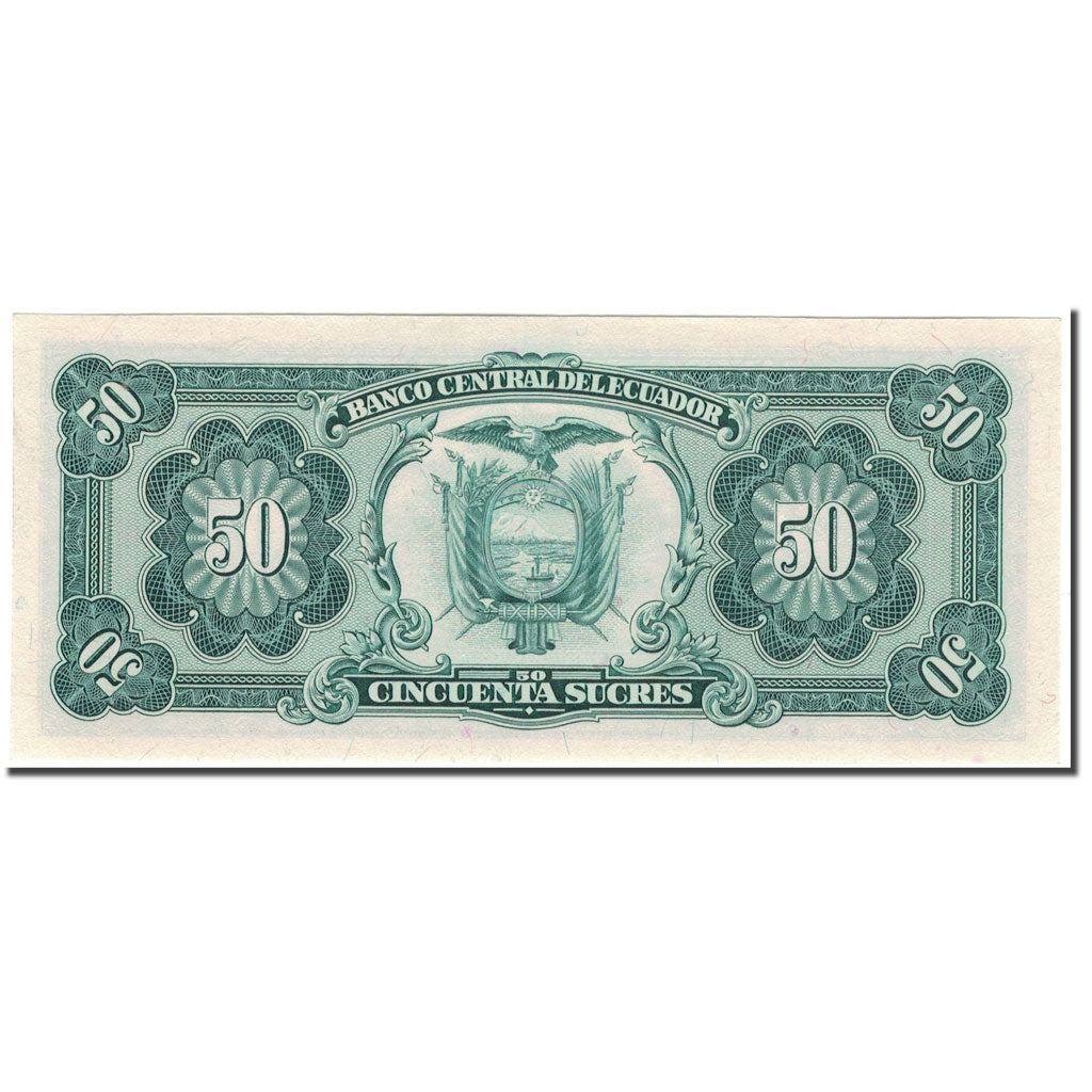 Banknote, Ecuador, 50 Sucres, 1984-09-05, KM:122a, UNC(65-70)