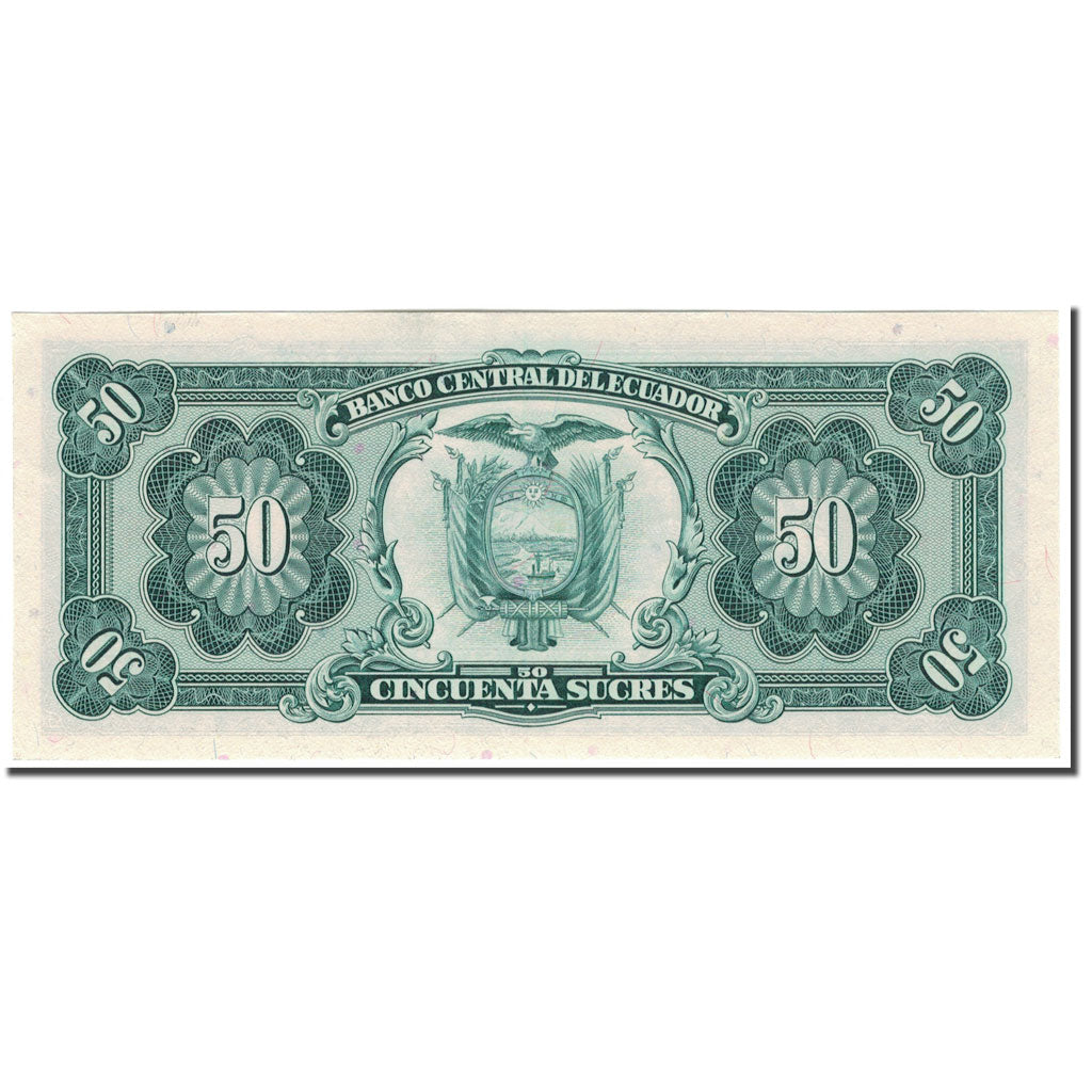 Banknote, Ecuador, 50 Sucres, 1984-09-05, KM:122a, UNC(65-70)